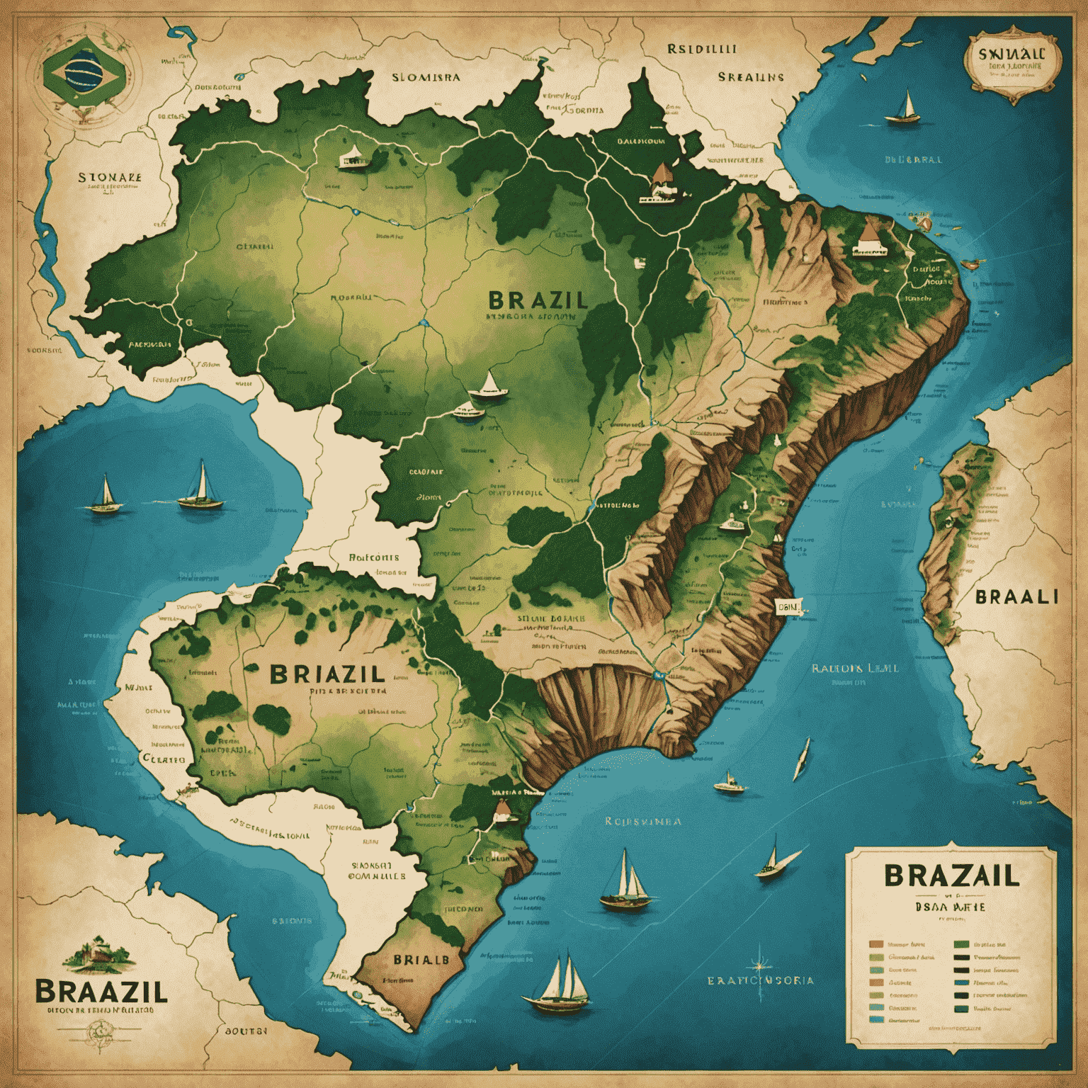 Mapa do Brasil com marcadores indicando as cidades onde Simone Tebet fará sessões de autógrafos