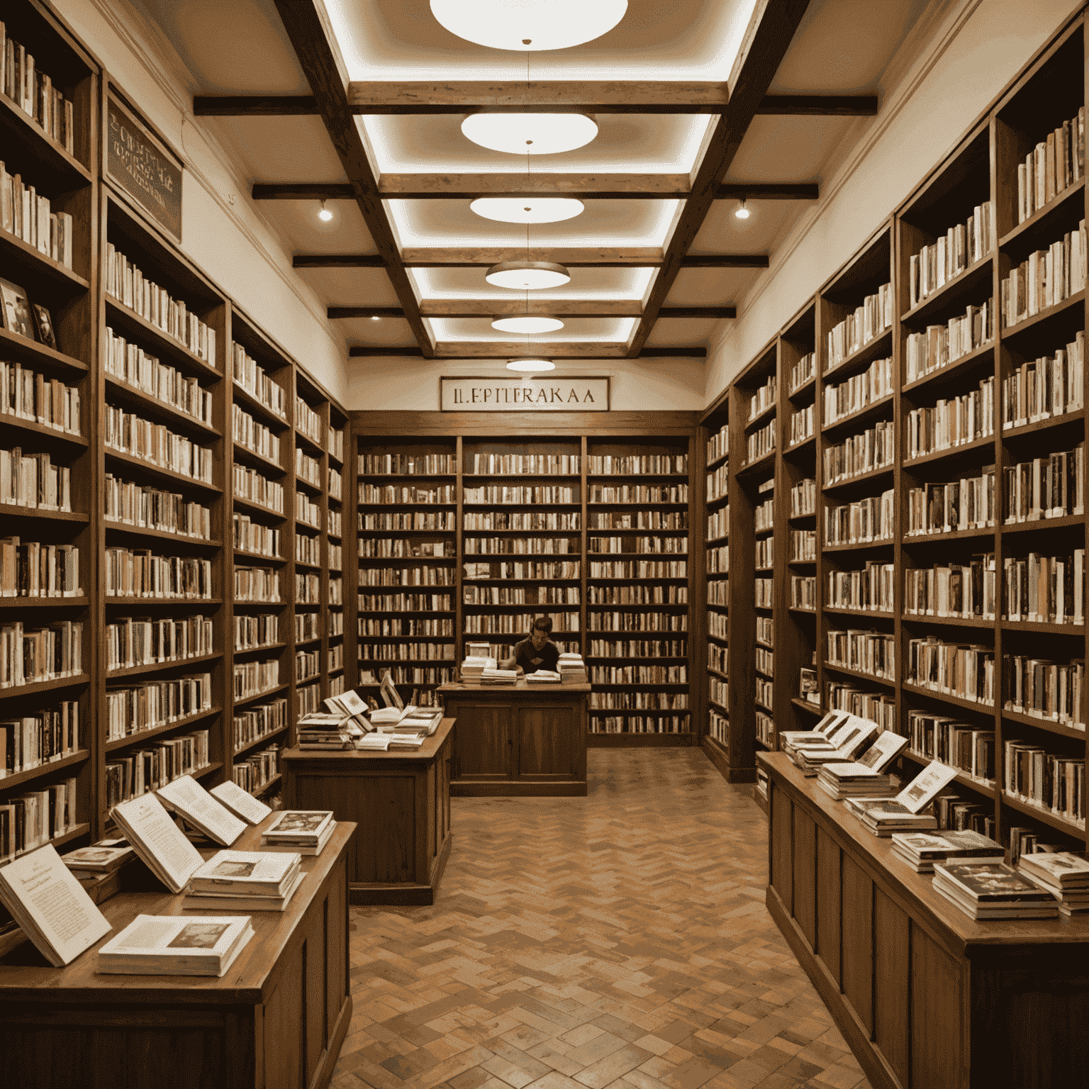 Imagem da Livraria Leitura em Belo Horizonte, com espaço para palestras e sessões de autógrafos